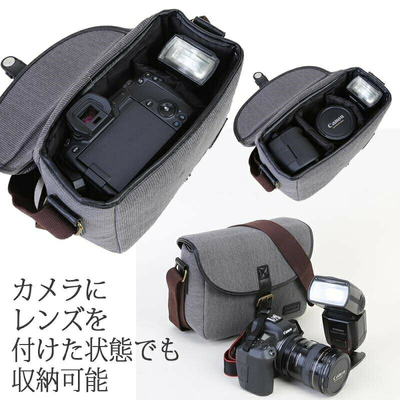 ワンショルダー カメラ収納 カメラケース カメラバッグ ミラーレス おしゃれ 斜め...