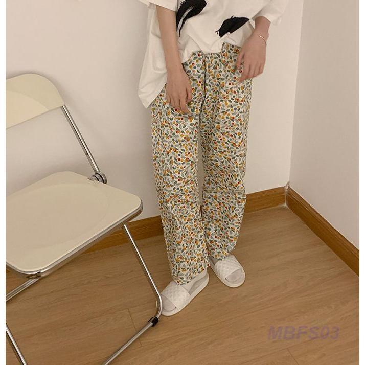 樂天商城 - 部屋着 長ズボン 女性 カジュ ラフ ボトムス ズボン レディース ナイトウェア ルームパンツ ルームウェア ロングパンツ ゆったり