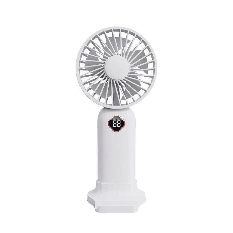 Electric Fan - ハンディ扇風機 冷却モード 手持ち扇風機 携帯扇風機 クーラー ミニ扇風機 冷却プレート 3段階風量 小型扇風機 ハンディファン