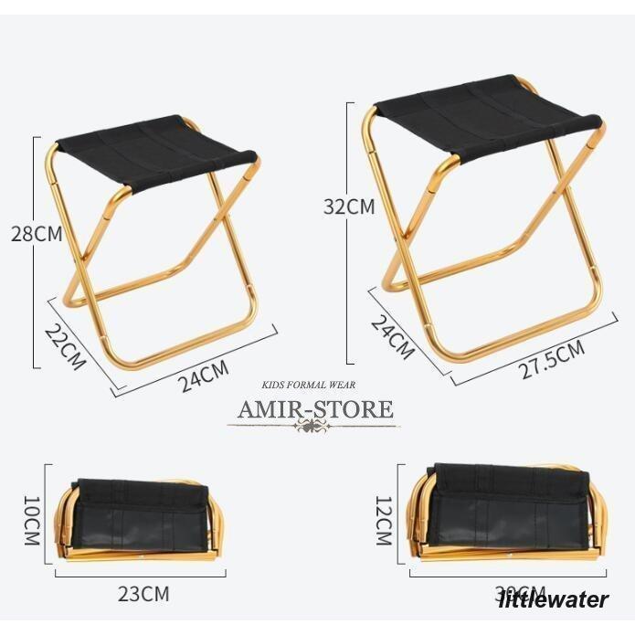 ポケットに 軽量アウトドア チェアー 小型椅子 コンパクト キャンプ用品 折りたた...