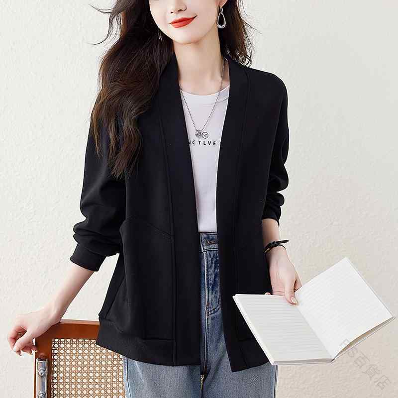 Other - ネック V セーター カーディガン きれいめ 婦人服 レディース カジ シンプル 秋服 大きいサイズ 春 上品 ナチュラル ジャケット