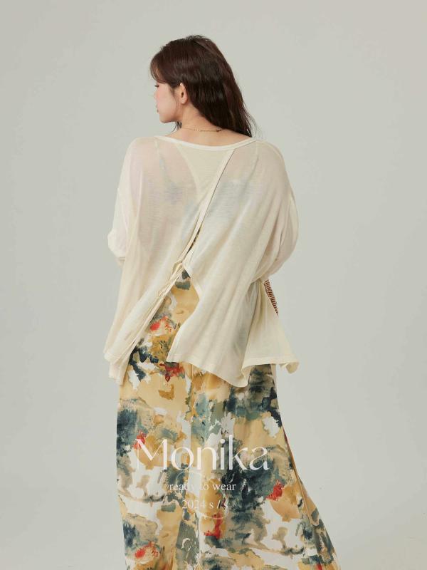 樂天商城 - 大きめサイズ 日 ニットカーディガン レディース 吸湿速乾 UVカット 夏用 背中開き スリム見え トップス 軽量 アウター ゆったり