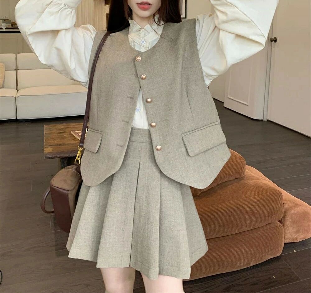 バブルスーツ BAKER MODEL】ウールフランネルダブルブレストスーツ/セットアップ