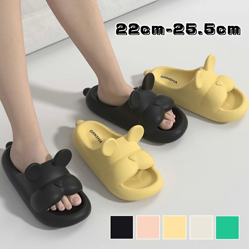 サンダル 柔らかい 洗える ドッグ 通気性 涼しい 夏 クッション性 EVA レディース 美脚 洗濯 柔らかい スリッパ ふわっふわ