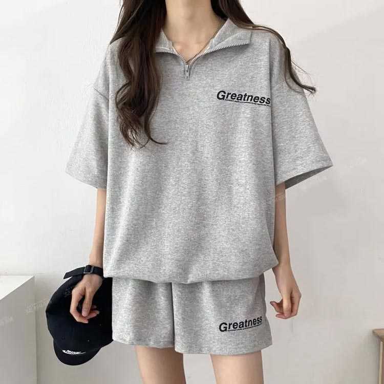 スウェット 半袖 レディース セットアップ 半袖tシャツ スウェットパンツ 薄手 プ...