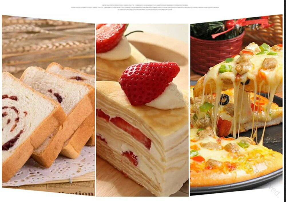 30cm大きなケーキもスムースカット ピザやパンにも使える クリスタルハンドルで華...