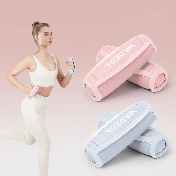 筋トレ ダイエット 2個セット ソフトダンベル 女性用 ソフトコーティング カラーダ...