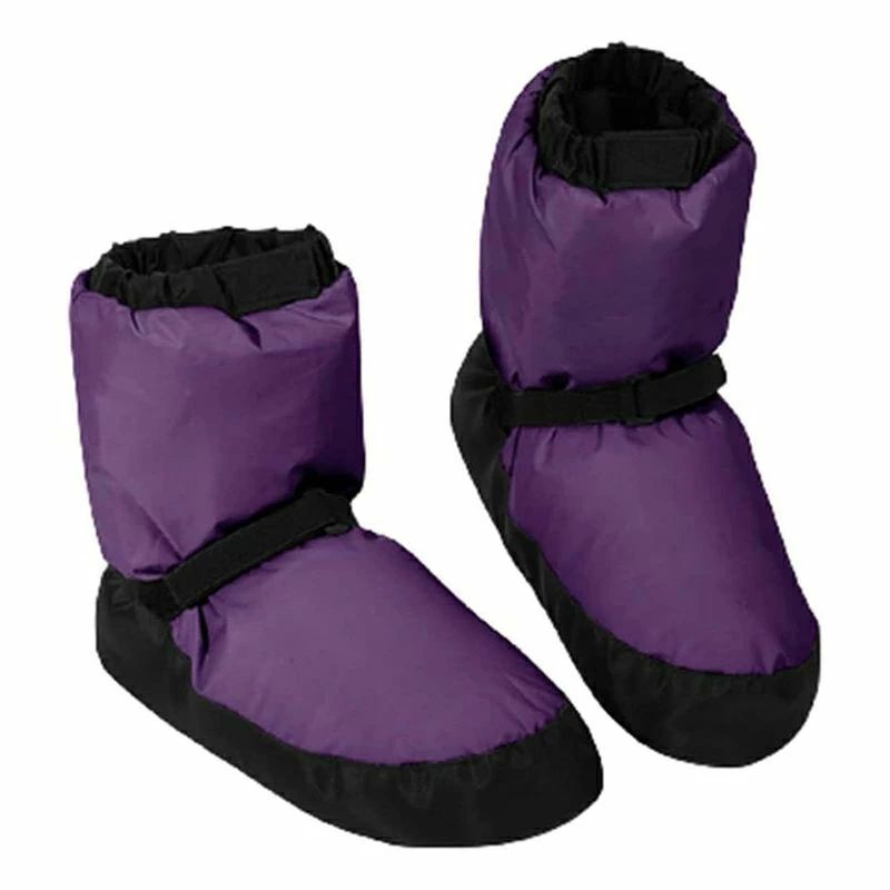 綿を挟んで練習 女性の保温靴 冬のダンスシューズ 男女兼用 バレエ楽屋用ブーツ けが予防 冷え 温め 保..