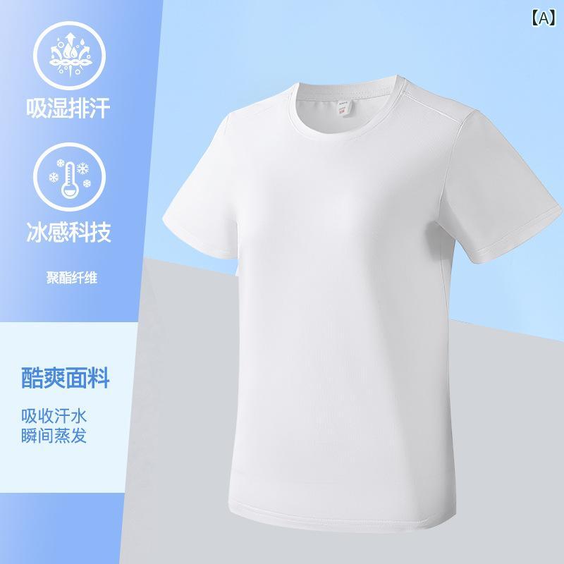 樂天商城 - レディース 半袖Tシャツ 夏 接触冷感 吸湿速乾 薄手 通気性 爽快 ヨガ フィットネス トップス スポーツウェア 軽量 アクティブ