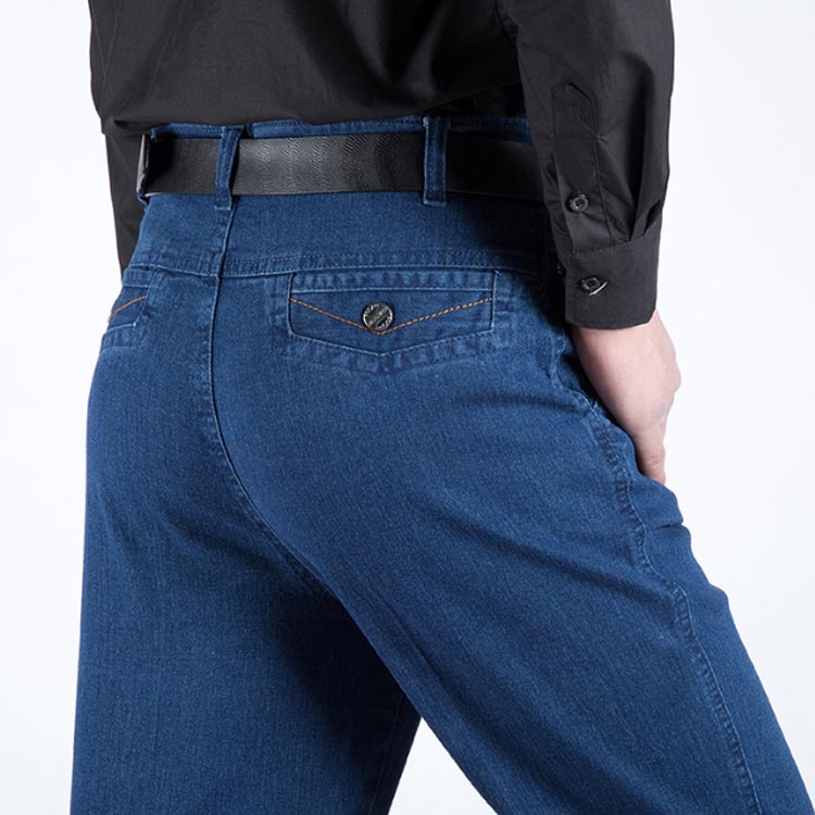 父の日 ズボン 服 高齢者 シニアファッション 紳士 ジーパン 秋 春 ボトムス 綿 ストレートパンツ ジーンズ デニムパンツ メンズ tenjinbashiselect-10173372 天神橋セレクト サンプル画像2