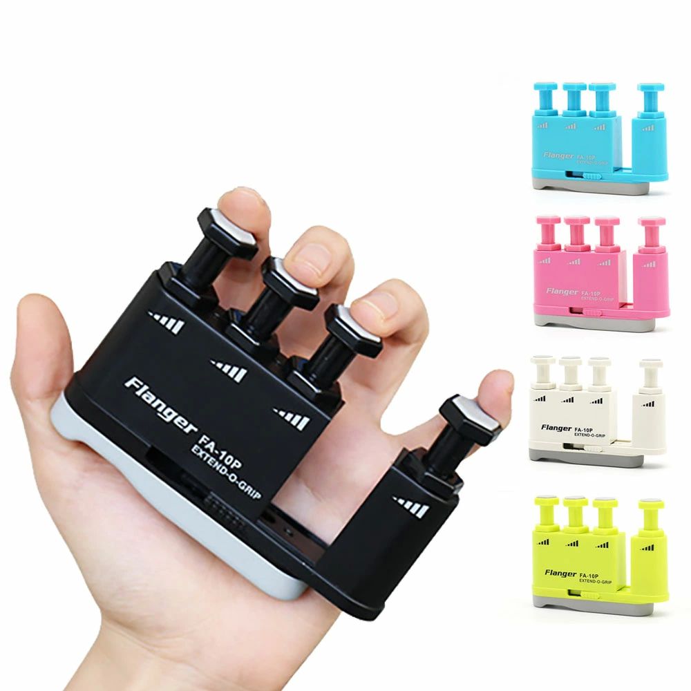 ◇ フィンガートレーナー 説明 ◇ ● トレーニング方法は自由自在！5つの各ピストンそれぞれが個別に負荷調整でき、手幅の調整も可能！ ● 80〜100mmに、自分の手に合わせたトレーニングを行えます。 ● 握力強化・音楽家の手のコンディショニング・手や指のリハビリ等におすすめ！ ● 手のひらと指先の接する部分は滑り止め素材を使用しています。 ● 握力、指先を鍛えスムーズな演奏を実現します。 ● 指の持久力、柔軟性、張力調整などを安全に練習することができ、楽器をプレーする感受性とスピードの改善に役立ちます。 ◇ フィンガートレーナー 仕様 ◇ ◆ カラー：ホワイト、ブラック、ピンク、イエロー、ブルー ◆ サイズ：縦70×横80-100×15mm ◆ 重量：60g ◆ 強度：2.5〜6ポンド ★ 製造時期によりデザインや仕様に若干の変更がある場合がございます。ご了承ください。 ※ ラッピング対応しておりませんので、ご了承ください。 ※ 商品取り扱いご注意 輸入品の為予告なくパッケージや仕様が多少変更される場合があります。 ご了承ください。 ※ 加算オプションご選択 システムの都合上、ご注文時に金額は反映されません。◇ フィンガートレーナー 説明 ◇ ● トレーニング方法は自由自在！5つの各ピストンそれぞれが個別に負荷調整でき、手幅の調整も可能！ ● 80〜100mmに、自分の手に合わせたトレーニングを行えます。 ● 握力強化・音楽家の手のコンディショニング・手や指のリハビリ等におすすめ！ ● 手のひらと指先の接する部分は滑り止め素材を使用しています。 ● 握力、指先を鍛えスムーズな演奏を実現します。 ● 指の持久力、柔軟性、張力調整などを安全に練習することができ、楽器をプレーする感受性とスピードの改善に役立ちます。 ◇ フィンガートレーナー 仕様 ◇ ◆ カラー：ホワイト、ブラック、ピンク、イエロー、ブルー ◆ サイズ：縦70×横80-100×15mm ◆ 重量：60g ◆ 強度：2.5〜6ポンド ★ 製造時期によりデザインや仕様に若干の変更がある場合がございます。ご了承ください。 ※ ラッピング対応しておりませんので、ご了承ください。 ※ 商品取り扱いご注意 輸入品の為予告なくパッケージや仕様が多少変更される場合があります。 ご了承ください。 ※ 加算オプションご選択 システムの都合上、ご注文時に金額は反映されません。