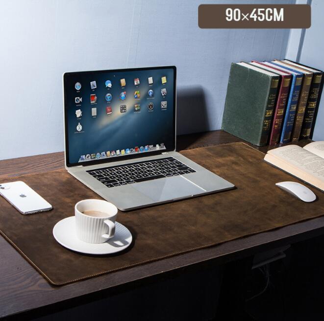 デスクマット 厚手牛革 デスクマット デスクマットレザー パソコンマット 本革 本革 パソコンマット テーブル メンズ マウスパ