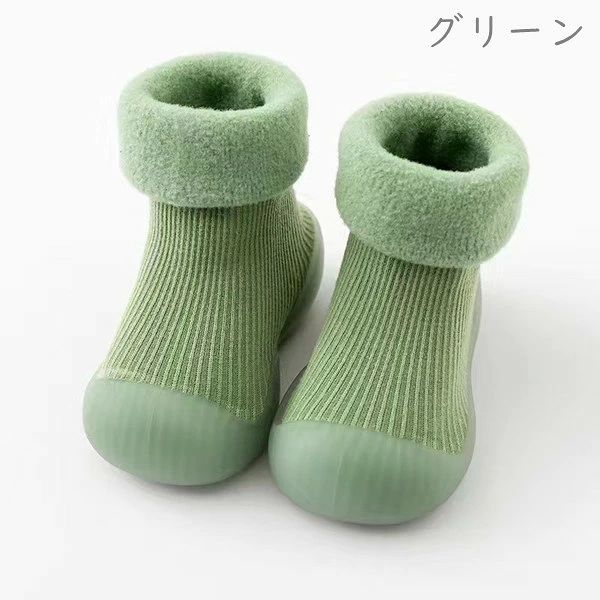 新生児 6color キッズソックス 出産祝い 男の子 冬用 ベビールームシューズ 女の子 保温 赤ちゃん靴 ダック シューズ ファ 子供