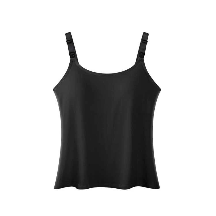産前 パッド付き 授乳 ブラトップ 妊婦 授乳ブラ インナー キャミ タンクトップ 産...
