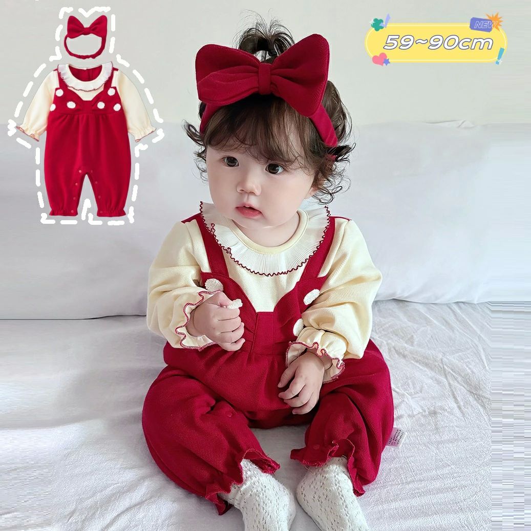 退院 撮影 ロンパース 90cm 女の子 80cm おしゃれ 誕生日服 可愛い 新生児服 出産お祝い 66cm 73cm 59c..