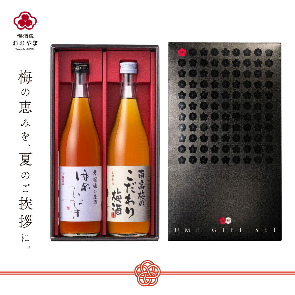 高級梅酒 熟成梅酒 ギフトセット［ボックス付］ 大分 おおやま夢工房　お中元　梅酒