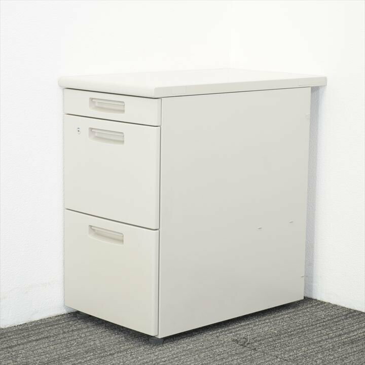 コクヨ BS 脇机 3段 中古