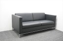 【★★★★】中古 Walter Knoll ウォルター・ノル フォスター503 ソファ 2.5シーター 革張り ブラック