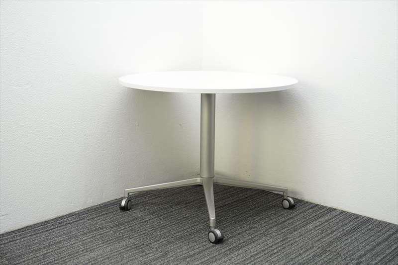 【★★★★】イトーキ DE 丸テーブル Φ900 H700 ホワイト