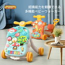 ベビーウォーカー 手押し車 歩行補助器 幼児 赤ちゃん ベビー転倒止め 歩行補助 歩行練習 歩行学習 トレーニング サポート ウォーキング 音楽 転倒止め 子ども 幼児 おもちゃ 知育玩具 生産お祝い ベビープレゼント