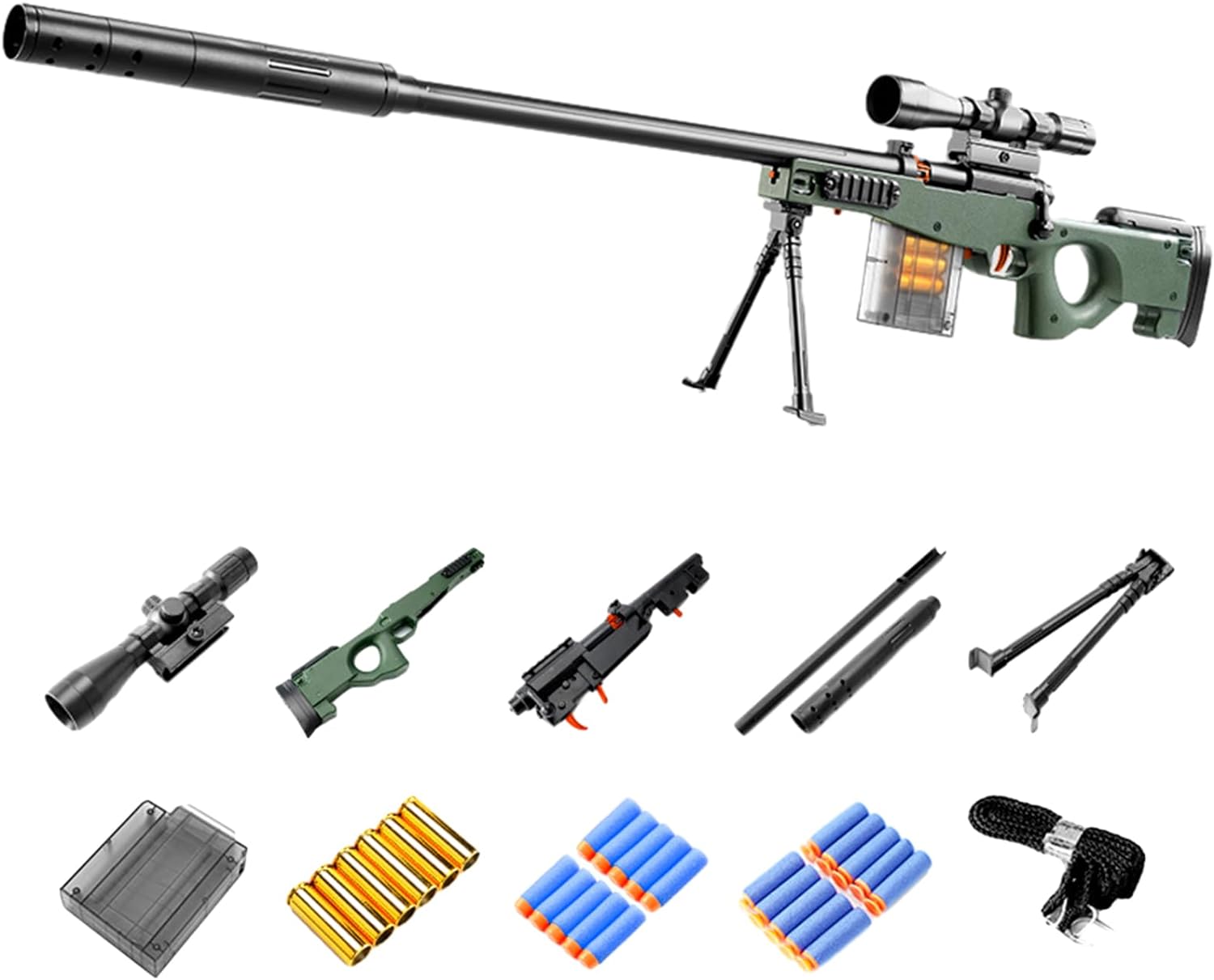 98k狙撃銃おもちゃ銃 AWMスナイパー