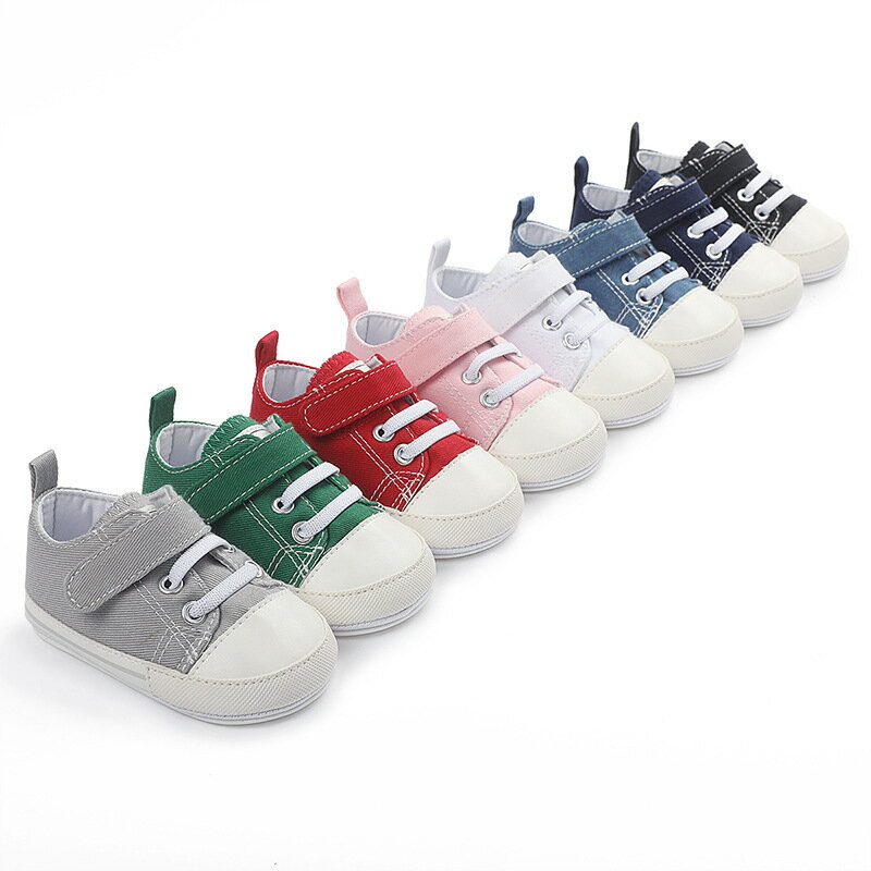 ベビー靴 ファーストシューズ 男の子 女の子 滑り止め キャンバスシューズ 出産祝い ギフト 1歳 誕生日プレゼント 11-13cm 歩行練習