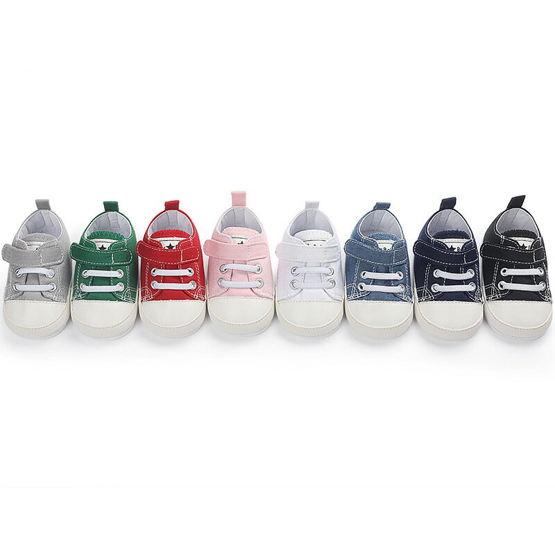 ベビー靴 ファーストシューズ 男の子 女の子 滑り止め キャンバスシューズ 出産祝い ギフト 1歳 誕生日プレゼント 11-13cm 歩行練習