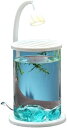 水槽セット 金魚鉢 金魚 飼育 アクアリウム 容器 透明 熱帯魚 メダカ 家庭用金魚鉢 おしゃれ 水族館 インテリア 透明ガラスボトル 室内アイテム 装飾的な ...