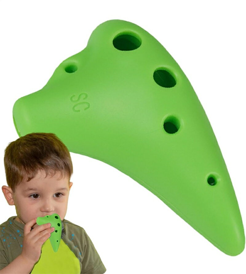 オカリナ 楽器 定番 6穴オカリナ 6穴 SC 管吹奏 楽器 ABS 樹脂 プラスチック オカリナ 初心者 ボック付き スロープ付き 楽譜付き