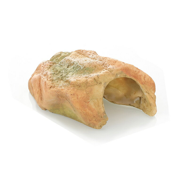 水族館 シェルター 隠れ家 装飾 洞窟 岩 爬虫類 熱帯魚 亀 イモリ トカゲ ヘビ 両生類用 待避用 オーナメント 樹脂 水槽用 飼育 背中を干す用