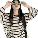 ボーダー ロンt レディース 長袖tシャツ トップス Tシャツ ボーダーロンT ボーダーtシャツ カットソー ティーシャツ クルーネック ゆったり 重ね着 きれ...