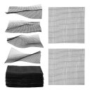 鉢底ネット 50個入り 10cmX10cm 鉢ぞこネット フィルターメッシュ 排水メッシュ 腐食防止 防虫 通気性クッション 土壌浸食を防ぐ 角型 園芸鉢底ネット ガーデニング用支柱 植木鉢用小道具