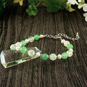 【ポイント20倍】 アベンチュリン × プレナイト × 真珠 ブレスレット 腕輪 数珠 アクセサリー 天然石 パワーストーン 厄除け 風水 お守り カジュアルデ...