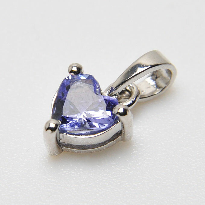 【ポイント20倍】 【限定1点】 タンザナイト ハート型 シルバー925 ペンダント SV925ベネチアンチェーン付き 天然石 パワーストーン ネックレス