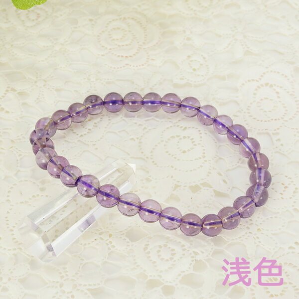 【ポイント20倍】 4A級 天然アメジスト 6mm ブレスレット パワーストーン 天然石 腕輪 丸玉 数珠 アクセサリー レディース メンズ 丸玉 数珠 厄除け...