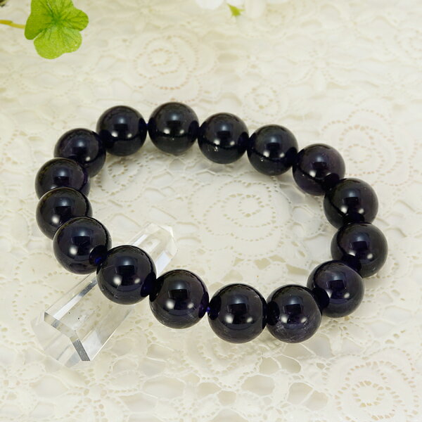 【ポイント20倍】 2A級 アメジスト 12mm ブレスレット パワーストーン 天然石 腕輪 丸玉 数珠 アクセサリー レディース メンズ 丸玉 数珠 厄除け ...