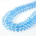 【タイムセール】 カラフル水晶(トパーズカラー)(φ6mm)一連