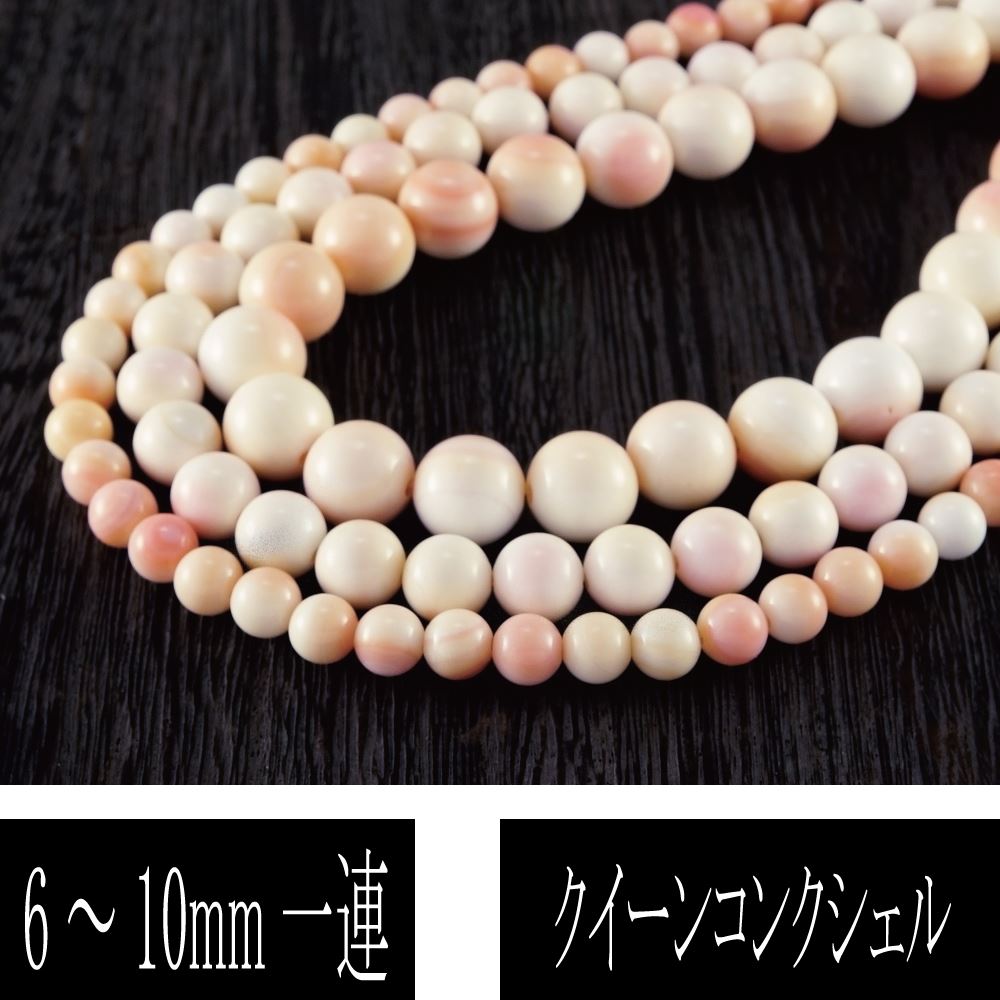 希少 肉球 女王貝 ピンクコンクシェル ネックレス 天然 淡水パール