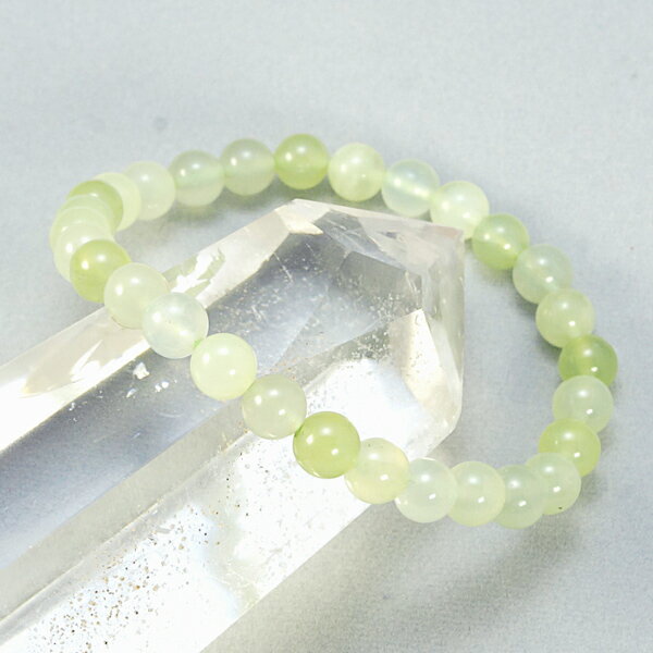 【タイムセール】 ★知恵とやすらぎを与える石★ ネフライト φ6mm ブレスレット パワーストーン 天然石 腕輪 アクセサリー レディース メンズ 厄除け 風水...