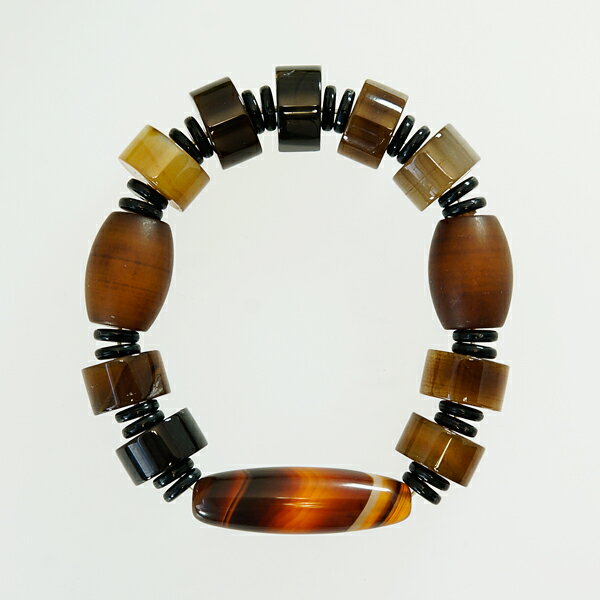 ヘマタイト　5A 水晶　ブレスレット パワーストーン 天然石