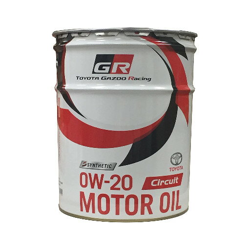 yz08880-12403yTOYOTAzGAZOO Racing GR MOTOR OIL Circuit 0W-20 20L GWIC