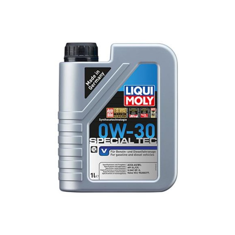 2852 LIQUIMOLY（リキモリ）スペシャルテックV A5/B5 SL/CF GF-3 0W30 1L エンジンオイル Special Tec V ガソリン・ディーゼル兼用