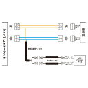 AOX-T2 ビートソニック ディスプレイオーディオ用 純正CD/DVDデッキ接続ハーネス BEAT-SONIC 3