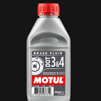 MOTUL (モチュール) DOT3&4 BRAKE FLUID ブレーキオイル / ブレーキフルード 1本 500ml 0.5L 100%化学合成 ストリート系 品番102718