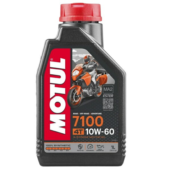 MOTUL (`[) 7100 4T MA2 10W60 1L oCNp100%wIC GWIC i104548