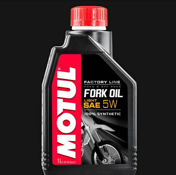 MOTUL (`[) FORK OIL FACTORY LINE LIGHT tH[NIC t@Ng[C Cg 5W 1L oCNp i105924