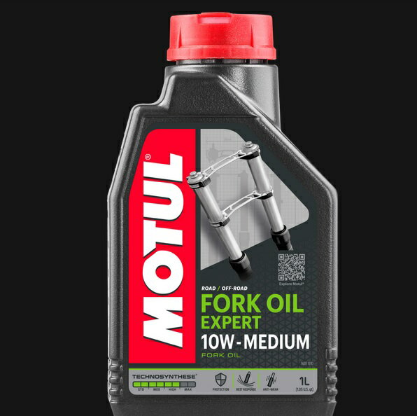 MOTUL (`[) FORK OIL EXPERT (tH[NIC GLXp[g ~fBA) MEDIUM 10W 1L oCNp i105930