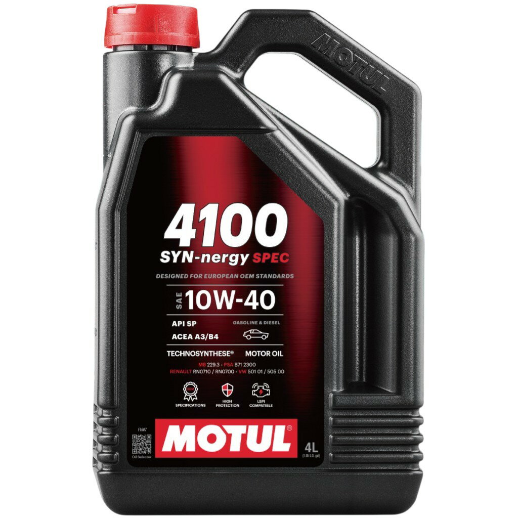 113910 MOTUL (モチュール) 4100 SYN-NERGY SP