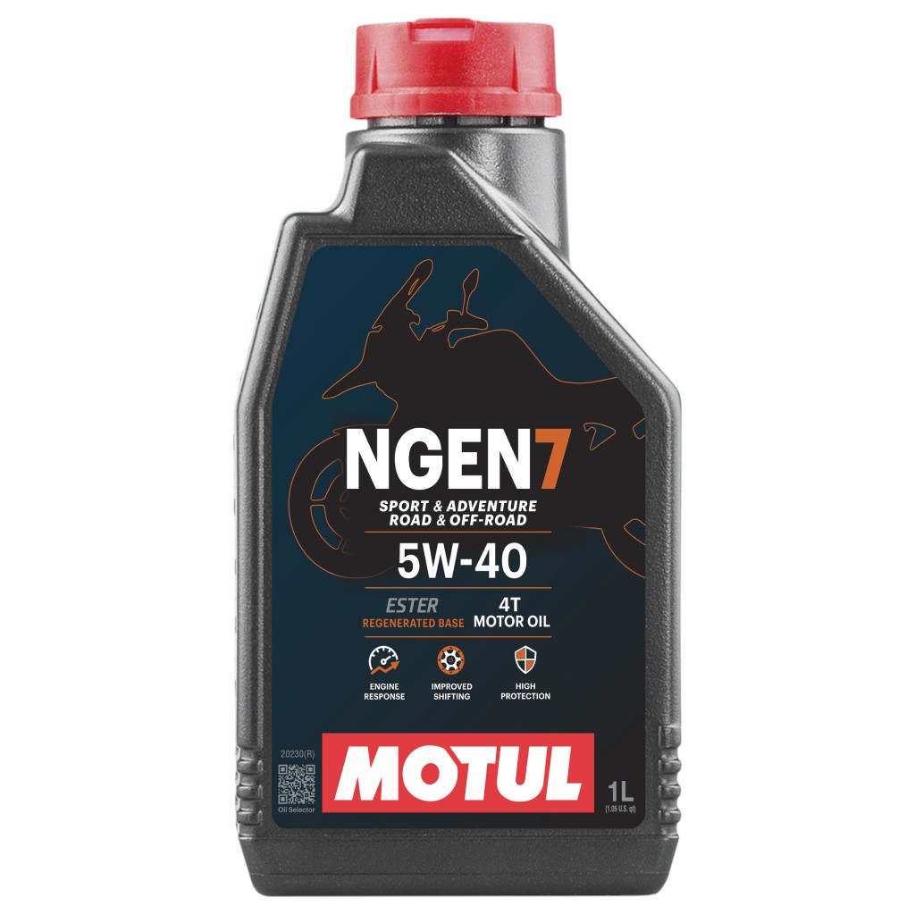 113941 MOTUL (モチュール) NGEN 7 4T 5W40 1L バイク用 全合成油 再精製油 エステル配合 環境負荷低減..