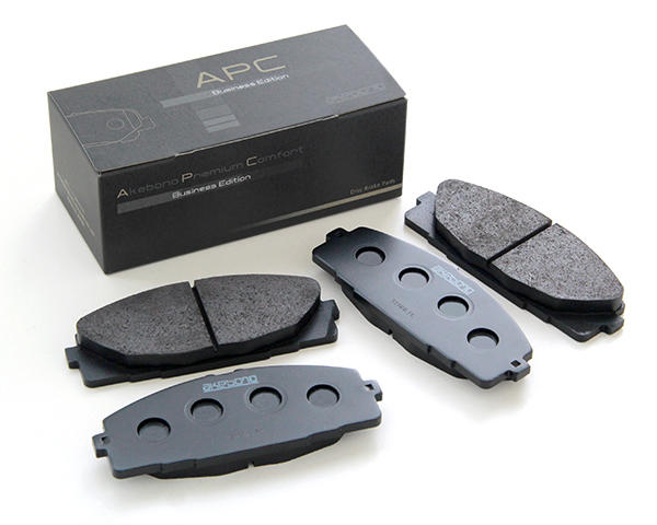 APC-SET02 曙（アケボノ） ミニバン向けプレミアムブレーキパッド 前後セット アケボノ トヨタ車用 左右セット